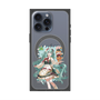 Premium Square Case with MagSafe［ Hatsune Miku × Kuppy Ramune - Hatsune Miku × Kuppy - Full-body Illustration 1 ］