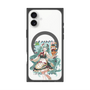 Premium Square Case with MagSafe［ Hatsune Miku × Kuppy Ramune - Hatsune Miku × Kuppy - Full-body Illustration 1 ］