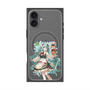 Premium Square Case with MagSafe［ Hatsune Miku × Kuppy Ramune - Hatsune Miku × Kuppy - Full-body Illustration 1 ］