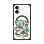Premium Square Case with MagSafe［ Hatsune Miku × Kuppy Ramune - Hatsune Miku × Kuppy - Full-body Illustration 1 ］