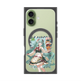 Premium Square Case with MagSafe［ Hatsune Miku × Kuppy Ramune - Hatsune Miku × Kuppy - Full-body Illustration 1 ］