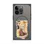 Premium Square Case with MagSafe［ Hatsune Miku × Kuppy Ramune - Kagamine Rin × Ram - Full-body Illustration 1 ］