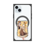 Premium Square Case with MagSafe［ Hatsune Miku × Kuppy Ramune - Kagamine Rin × Ram - Full-body Illustration 1 ］