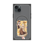 Premium Square Case with MagSafe［ Hatsune Miku × Kuppy Ramune - Kagamine Rin × Ram - Full-body Illustration 1 ］