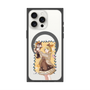 Premium Square Case with MagSafe［ Hatsune Miku × Kuppy Ramune - Kagamine Rin × Ram - Full-body Illustration 1 ］