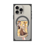 Premium Square Case with MagSafe［ Hatsune Miku × Kuppy Ramune - Kagamine Rin × Ram - Full-body Illustration 1 ］