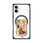 Premium Square Case with MagSafe［ Hatsune Miku × Kuppy Ramune - Kagamine Rin × Ram - Full-body Illustration 1 ］