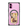 Premium Square Case with MagSafe［ Hatsune Miku × Kuppy Ramune - Kagamine Rin × Ram - Full-body Illustration 1 ］