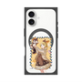 Premium Square Case with MagSafe［ Hatsune Miku × Kuppy Ramune - Kagamine Rin × Ram - Full-body Illustration 1 ］