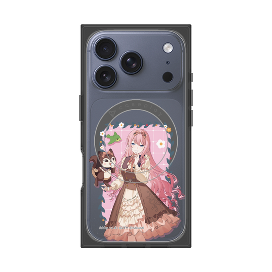 Premium Square Case with MagSafe［ Hatsune Miku × Kuppy Ramune - Megurine Luka × Ram - Full-body Illustration 1 ］