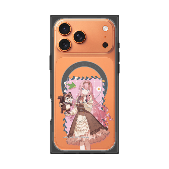 Premium Square Case with MagSafe［ Hatsune Miku × Kuppy Ramune - Megurine Luka × Ram - Full-body Illustration 1 ］