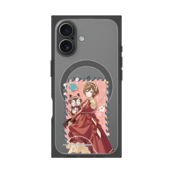 Premium Square Case with MagSafe［ Hatsune Miku × Kuppy Ramune - MEIKO × Ram - Full-body Illustration 1 ］