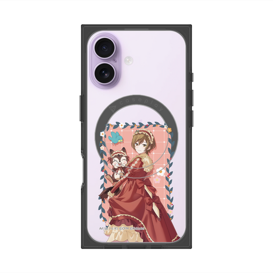 Premium Square Case with MagSafe［ Hatsune Miku × Kuppy Ramune - MEIKO × Ram - Full-body Illustration 1 ］