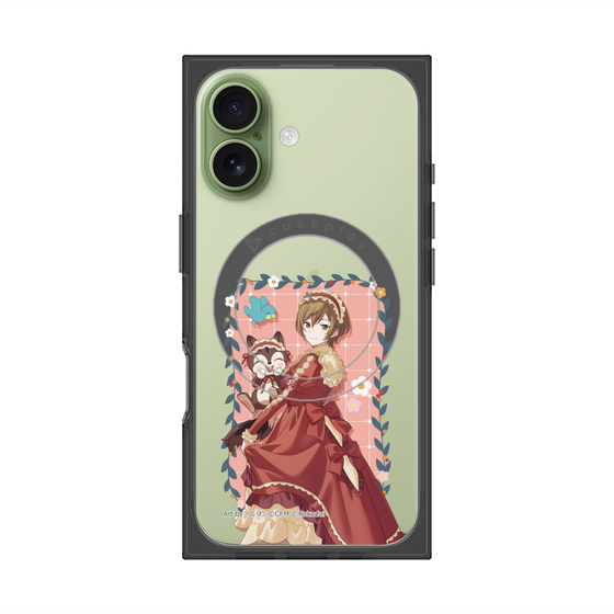 Premium Square Case with MagSafe［ Hatsune Miku × Kuppy Ramune - MEIKO × Ram - Full-body Illustration 1 ］
