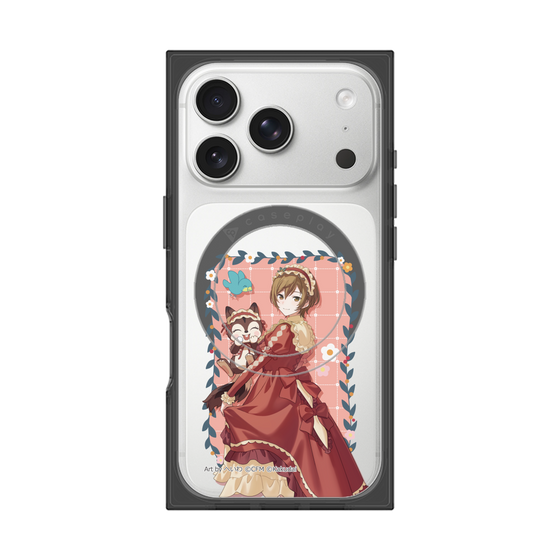 Premium Square Case with MagSafe［ Hatsune Miku × Kuppy Ramune - MEIKO × Ram - Full-body Illustration 1 ］
