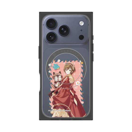 Premium Square Case with MagSafe［ Hatsune Miku × Kuppy Ramune - MEIKO × Ram - Full-body Illustration 1 ］