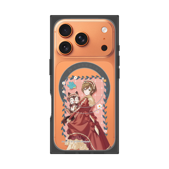 Premium Square Case with MagSafe［ Hatsune Miku × Kuppy Ramune - MEIKO × Ram - Full-body Illustration 1 ］
