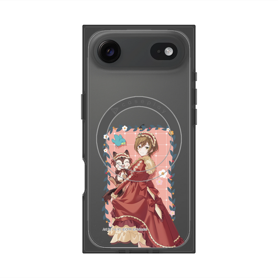 Premium Square Case with MagSafe［ Hatsune Miku × Kuppy Ramune - MEIKO × Ram - Full-body Illustration 1 ］