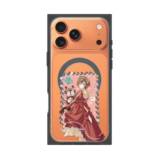 Premium Square Case with MagSafe［ Hatsune Miku × Kuppy Ramune - MEIKO × Ram - Full-body Illustration 1 ］