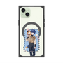 Premium Square Case with MagSafe［ Hatsune Miku × Kuppy Ramune - KAITO × Kuppy - Full-body Illustration 1 ］