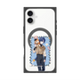 Premium Square Case with MagSafe［ Hatsune Miku × Kuppy Ramune - KAITO × Kuppy - Full-body Illustration 1 ］