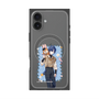 Premium Square Case with MagSafe［ Hatsune Miku × Kuppy Ramune - KAITO × Kuppy - Full-body Illustration 1 ］