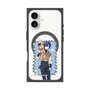 Premium Square Case with MagSafe［ Hatsune Miku × Kuppy Ramune - KAITO × Kuppy - Full-body Illustration 1 ］