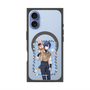 Premium Square Case with MagSafe［ Hatsune Miku × Kuppy Ramune - KAITO × Kuppy - Full-body Illustration 1 ］