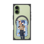 Premium Square Case with MagSafe［ Hatsune Miku × Kuppy Ramune - KAITO × Kuppy - Full-body Illustration 1 ］