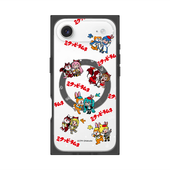 Premium Square Case with MagSafe［ Hatsune Miku × Kuppy Ramune - Overall Pattern ］