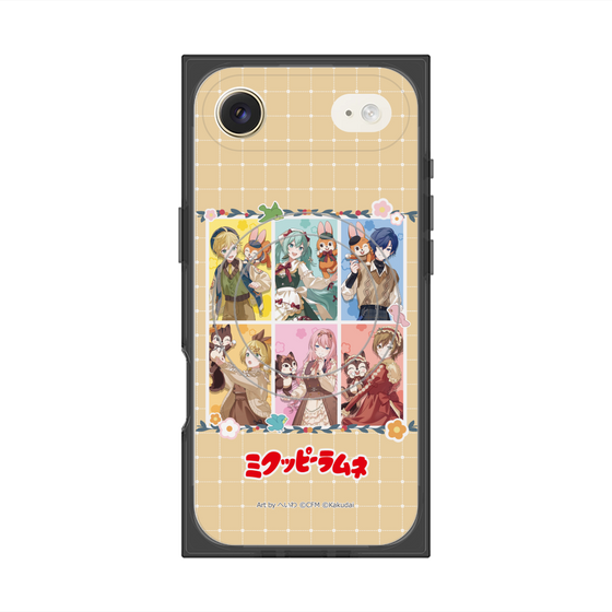 Premium Square Case with MagSafe［ Hatsune Miku × Kuppy Ramune - Full-body Illustration ］