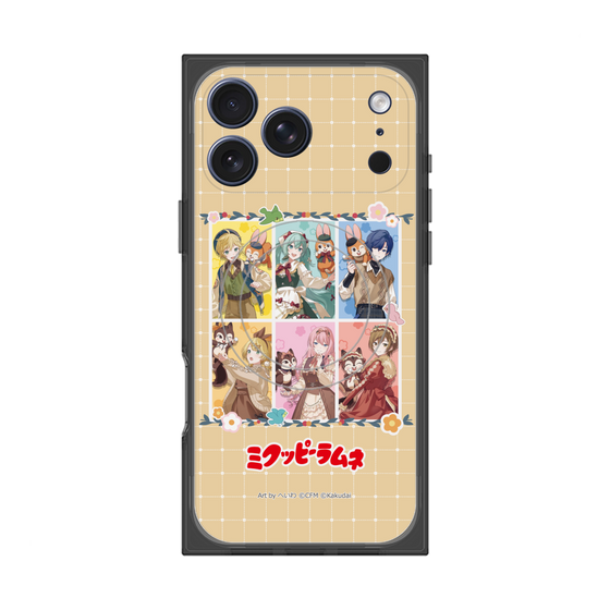 Premium Square Case with MagSafe［ Hatsune Miku × Kuppy Ramune - Full-body Illustration ］