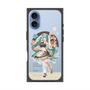 Premium Square Case with MagSafe［ Hatsune Miku × Kuppy Ramune - Hatsune Miku × Kuppy - Full-body Illustration 2 ］