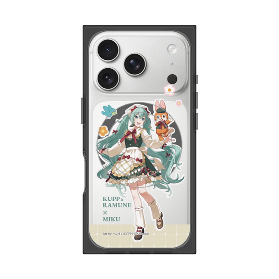Premium Square Case with MagSafe［ Hatsune Miku × Kuppy Ramune - Hatsune Miku × Kuppy - Full-body Illustration 2 ］