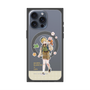 Premium Square Case with MagSafe［ Hatsune Miku × Kuppy Ramune - Kagamine Len × Kuppy - Full-body Illustration 2 ］
