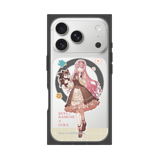 Premium Square Case with MagSafe［ Hatsune Miku × Kuppy Ramune - Megurine Luka × Ram - Full-body Illustration 2 ］