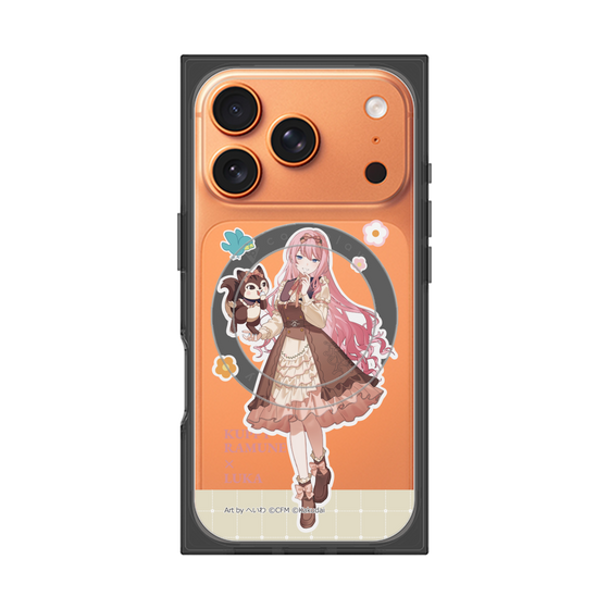 Premium Square Case with MagSafe［ Hatsune Miku × Kuppy Ramune - Megurine Luka × Ram - Full-body Illustration 2 ］