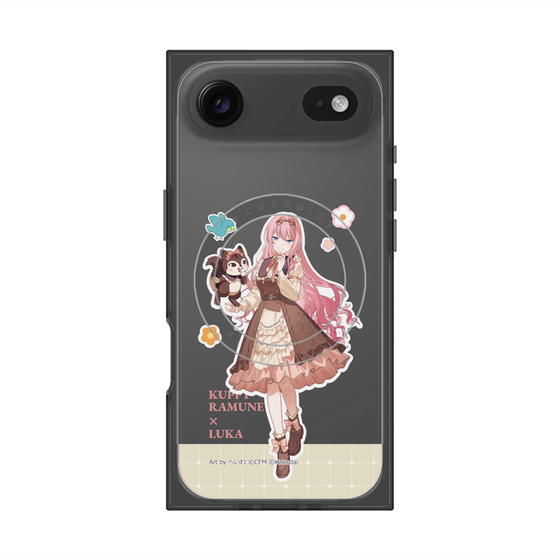 Premium Square Case with MagSafe［ Hatsune Miku × Kuppy Ramune - Megurine Luka × Ram - Full-body Illustration 2 ］