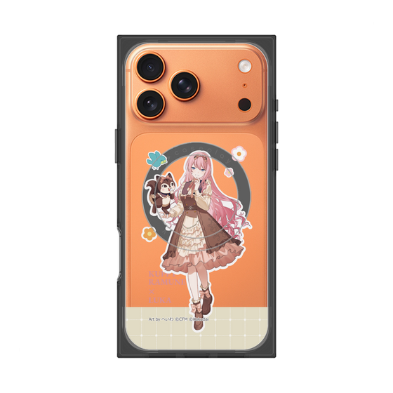 Premium Square Case with MagSafe［ Hatsune Miku × Kuppy Ramune - Megurine Luka × Ram - Full-body Illustration 2 ］