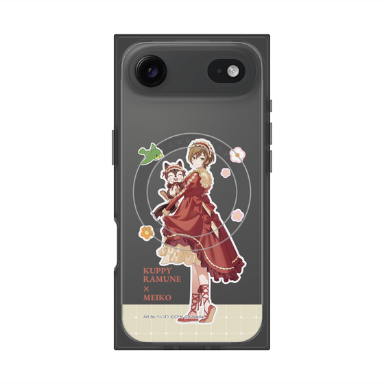 Premium Square Case with MagSafe［ Hatsune Miku × Kuppy Ramune - MEIKO × Ram - Full-body Illustration 2 ］