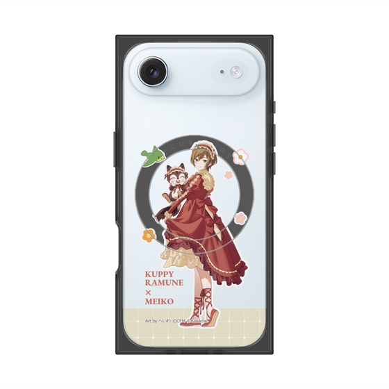 Premium Square Case with MagSafe［ Hatsune Miku × Kuppy Ramune - MEIKO × Ram - Full-body Illustration 2 ］