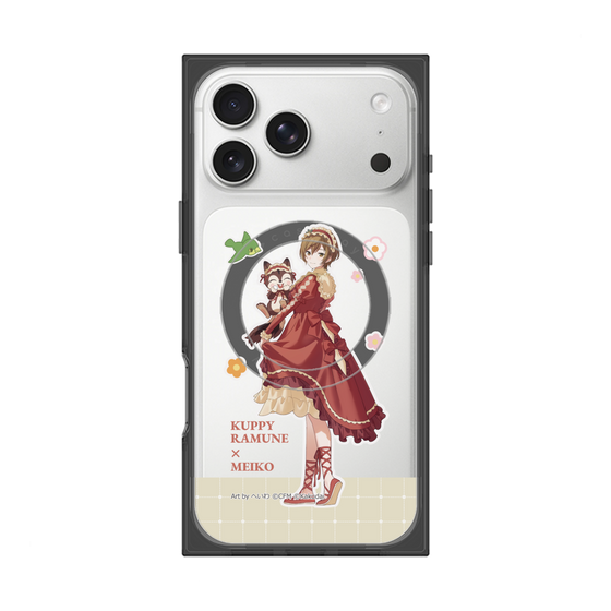 Premium Square Case with MagSafe［ Hatsune Miku × Kuppy Ramune - MEIKO × Ram - Full-body Illustration 2 ］