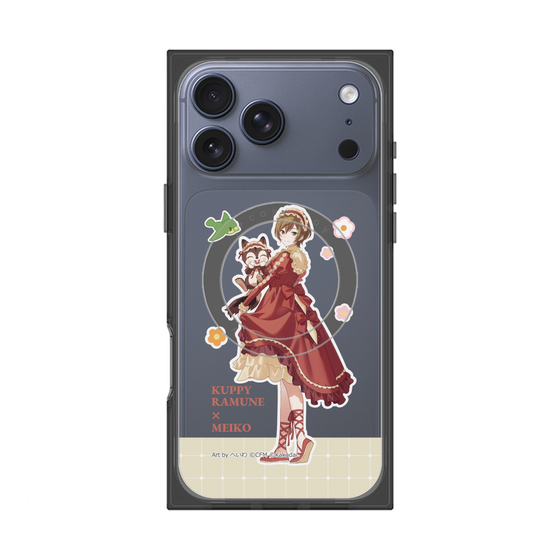 Premium Square Case with MagSafe［ Hatsune Miku × Kuppy Ramune - MEIKO × Ram - Full-body Illustration 2 ］
