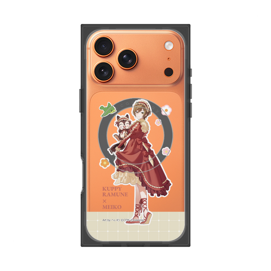 Premium Square Case with MagSafe［ Hatsune Miku × Kuppy Ramune - MEIKO × Ram - Full-body Illustration 2 ］