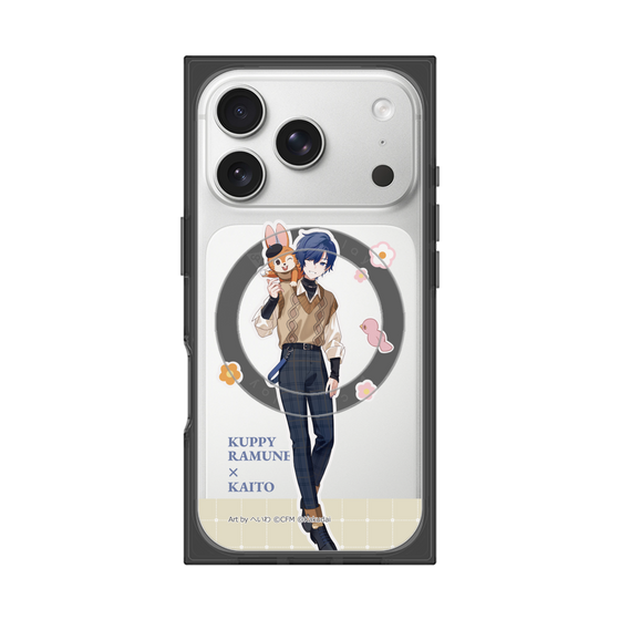 Premium Square Case with MagSafe［ Hatsune Miku × Kuppy Ramune - KAITO × Kuppy - Full-body Illustration 2 ］
