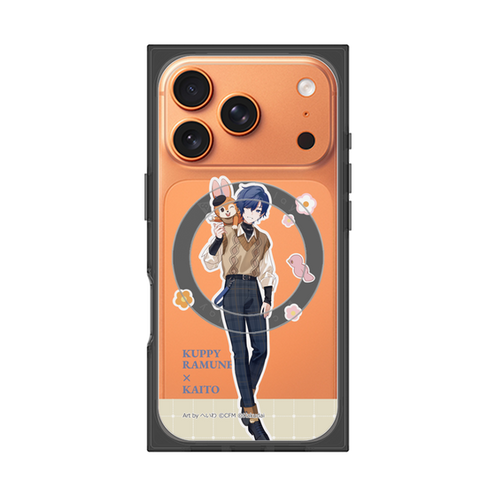Premium Square Case with MagSafe［ Hatsune Miku × Kuppy Ramune - KAITO × Kuppy - Full-body Illustration 2 ］