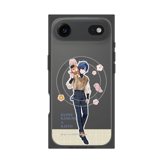 Premium Square Case with MagSafe［ Hatsune Miku × Kuppy Ramune - KAITO × Kuppy - Full-body Illustration 2 ］