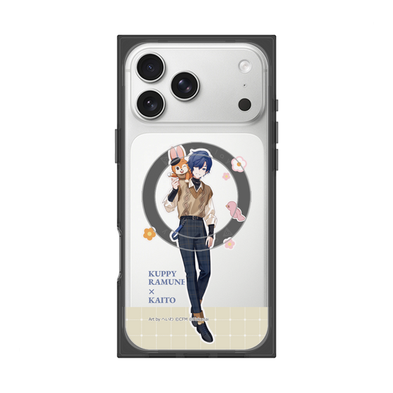 Premium Square Case with MagSafe［ Hatsune Miku × Kuppy Ramune - KAITO × Kuppy - Full-body Illustration 2 ］