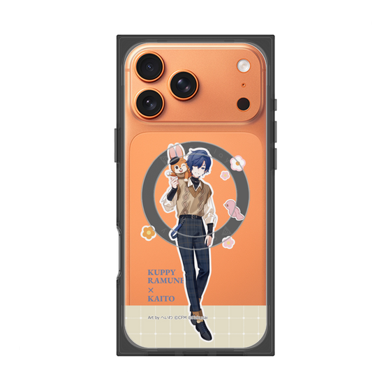 Premium Square Case with MagSafe［ Hatsune Miku × Kuppy Ramune - KAITO × Kuppy - Full-body Illustration 2 ］