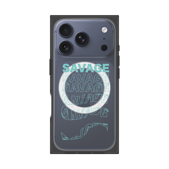 Premium Square Case with MagSafe［ SAVAGE Blue ］